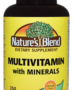 Multivitamínico Com Minerais 250 Comprimidos Da Nature's Ble