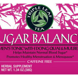 Sugar Balance Women's Tonic Tea 20 Bags By Triple Leaf Tea