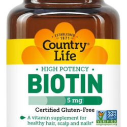 Biotina Vegetariana De Alta Potência 5 Mg 120 Cápsulas By Co