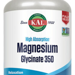 Magnesium Glycinate 350 Mg 160 Count By Kal