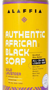 Sabonete Preto Africano Autêntico Wild Lavender 32 Onças Da