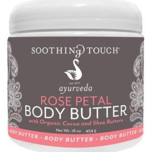 Manteiga Corporal De Pétalas De Rosa 16 Onças Da Soothing To