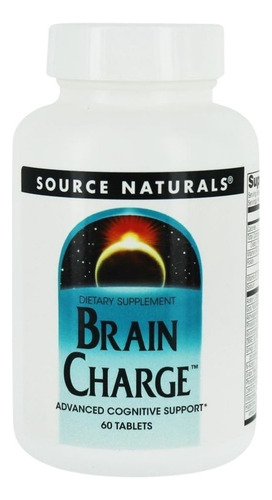 Brain Charge 60 Tabs By Source Naturals