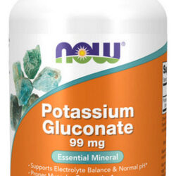 Gluconato De Potássio 99 Mg 250 Comprimidos Da Now Foods