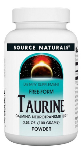 Taurine 100 Gms By Source Naturals