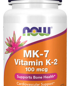 Vitamina K-7 100 Mcg 60 Cápsulas Da Now Foods