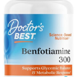 Benfotiamina 300 Mg 60 Cápsulas Vegetais Da Doctors Best