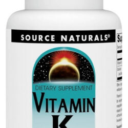 Vitamin K 500 Mcg 100 Tabs By Source Naturals