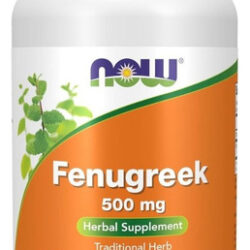 Feno-grego 500 Mg 250 Cápsulas Vegetais Da Now Foods