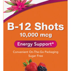 B-12 Energy Boost, 10.000 Mcg, Pacote Com 12, 15 Ml Da Now F