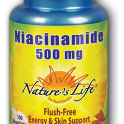 Niacinamide 500 Mg 100 Tabs By Nature's Life