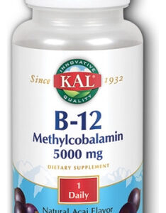 B-12 Metilcobalamina 5.000 Mcg 60 Pastilhas Da Kal