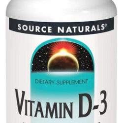 Vitamin D-3 2,000 Iu 400 Caps By Source Naturals