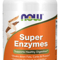 Super Enzymes 180 Cápsulas Da Now Foods