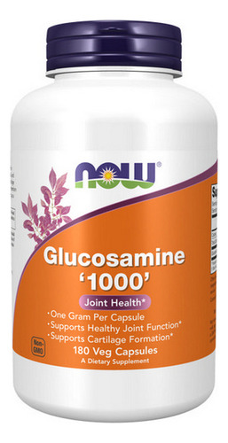 Glucosamina 1000 Mg 180 Cápsulas | By Now Foods