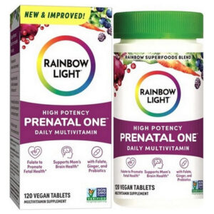 Prenatal One Multivitamínico 120 Comprimidos Da Rainbow Ligh