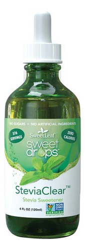 Sweetleaf Steviaclear Original, 4 Onças Da Sweetleaf Stevia