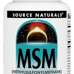Msm 1000 Mg 60 Tabs By Source Naturals