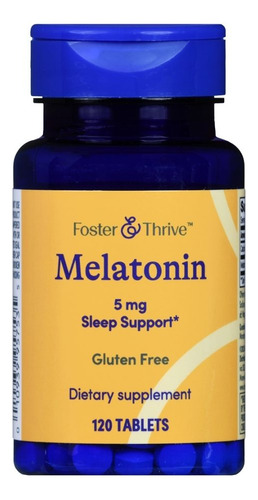 Melatonin 5 Mg 120 Tabs By Foster And Thrive