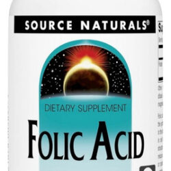 Folic Acid 800 Mcg 500 Tabs By Source Naturals
