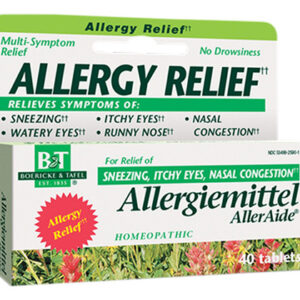 Allergiemittel Alleraide Blister Pak 40 Comprimidos Da Boeri