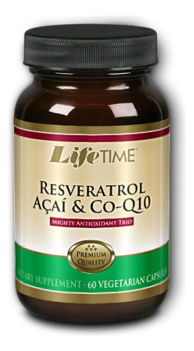 Resveratrol 60 Cápsulas By Life Time Nutritional Specialties