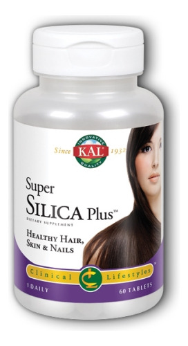 Super Silica Plus 60 Comprimidos Da Kal