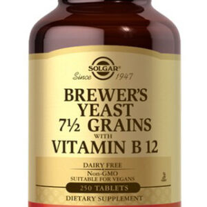 Comprimidos De 7 1/2 Grãos De Fermento De Cerveja Com Vitami