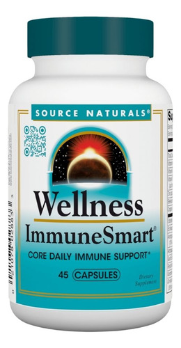 Wellness Immunesmart 45 Veg Caps By Source Naturals