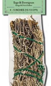 Smudge Wand Sage/sweetgrass Da Sage Spirit
