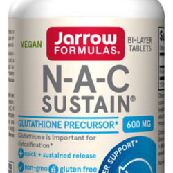 N-a-c Sustain 600 Mg 60 Comprimidos Da Jarrow Formulas