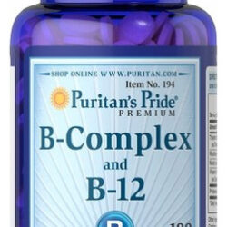 Complexo De Vitamina B E Vitamina B-12 180 Comprimidos Da Pu