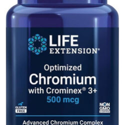 Cromo Otimizado Com Crominex 3+ 500 Mcg 60 Vcaps Da Life Ext