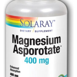 Asporotato De Magnésio 180 Cápsulas Da Solaray