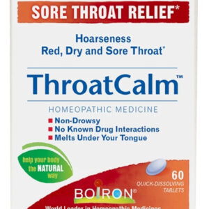 Throatcalm 60 Tabs By Boiron