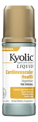 Extrato Líquido De Alho Envelhecido Kyolic 4 Onças Da Kyolic