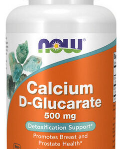 D-glucarato De Cálcio 500 Mg 90 Cápsulas Vegetais Da Now Foo