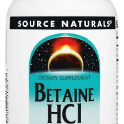 Betaine Hcl 90 Tabs By Source Naturals