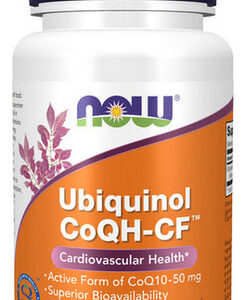 Ubiquinol Coqh-cf 60 Em Géis Da Now Foods