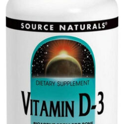Vitamina D-3 2000 Ui 100 Cápsulas Gelatinosas Da Source Natu