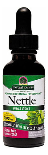 Folha De Urtiga Orgânica, 1 Onça Da Nature's Answer