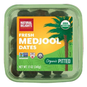 Pitted Medjool Dates 12 Oz(case Of 12) By Natural Delights