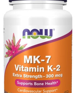 Vitamina K-2 Mk-7 60 Cápsulas Vegetais Da Now Foods
