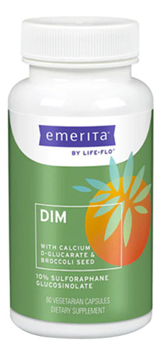 Dim Formula With Calcium D-glucarate 60 Ct By Emerita