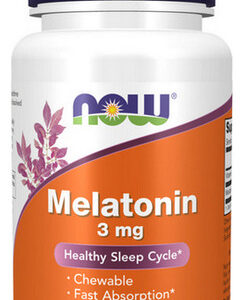 Melatonina 3 Mg 90 Pastilhas | Por Now Foods
