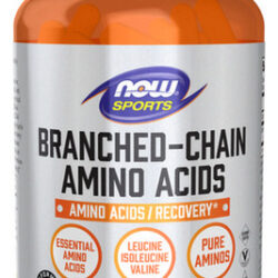 Aminoácidos De Cadeia Ramificada 120 Cápsulas Da Now Foods