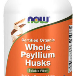 Cascas Inteiras De Psyllium Inteiras De 12 Onças Da Now Food