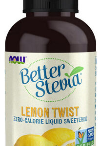 Estévia Líquida Lemon Twist 2 Onças Da Now Foods