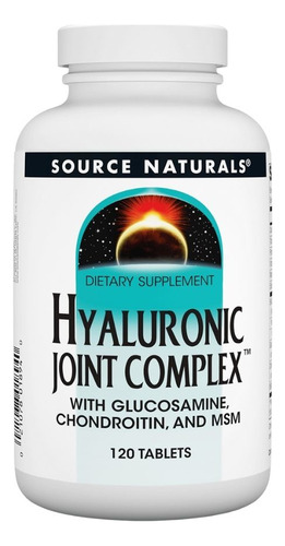 Hyaluronic Joint Complex 120 Tabs By Source Naturals