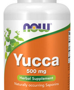Yucca 500 Mg 100 Cápsulas Da Now Foods